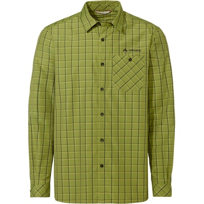 Vaude Мъжка риза с копчета Vaude Albsteig L/S Shirt III Shirt - Dark Leaf - размер M (033-1675-1012)