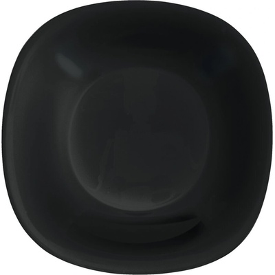 Orion Hluboký talíř LUNA black 21,5x21,5 cm, 8592381187064
