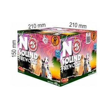 Kompakt NO SOUND FIREWORKS 49 ran 25 mm