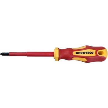 PROTECO 10.07-215-01 skrutkovač Pozidrive PZ 1 x 80 mm elektrikársky