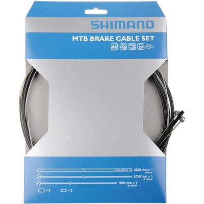 SHIMANO kabeláž brzdová MTB komplet