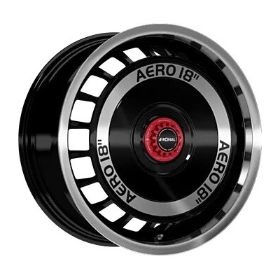 Ronal R50 8x18 5x100 ET35 REV-R black