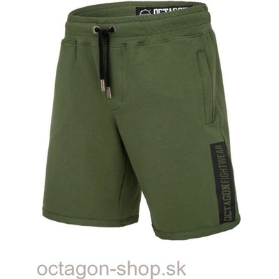Octagon bavlnené šortky FW Khaki