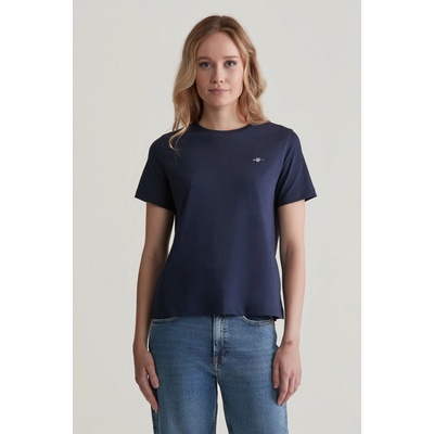 Gant REG SHIELD SS T-SHIRT EVENING BLUE