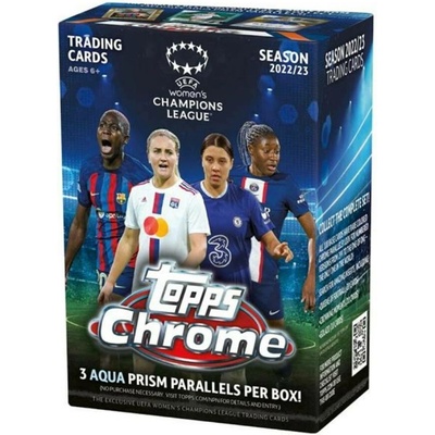 Topps 2022/23 Chrome UEFA Women's Champions League Blaster Box