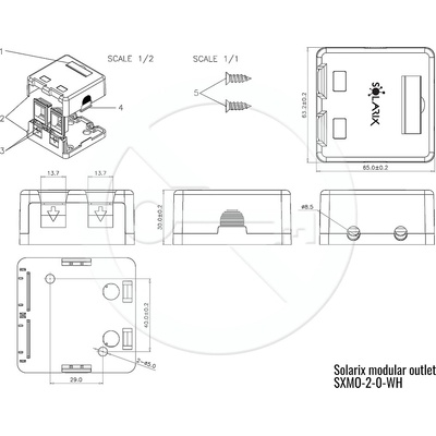Solarix SXMO-2-0-WH