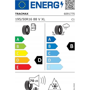 Tracmax X-Privilo S-130 195/50 R16 88V