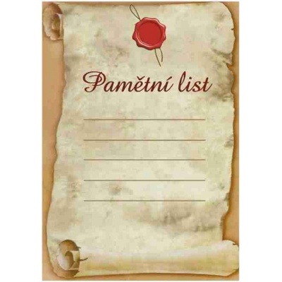 Diplom DL132 Pamětní list – Zboží Dáma