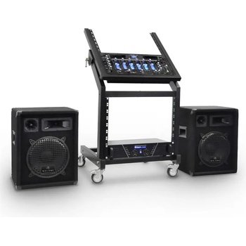 Electronic-Star DJ комплект високоговорители Rack Star Series Mercury Beat 100 души (PL-Merkur-BT) (PL-Merkur-BT)