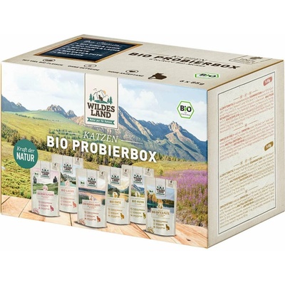 Wildes Land 6er bio zkušební box 6 x 85 g