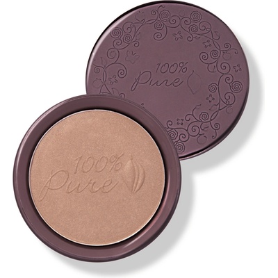100%Pure Kakaom pigmentovaný púdrový bronzer Cocoa kissed 9 g