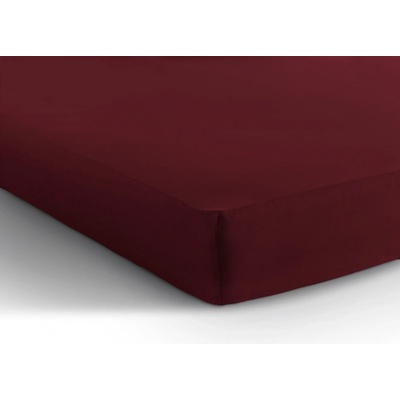 DreamHouse Prestieradlo Jersey Bordeaux 190x200x200x220