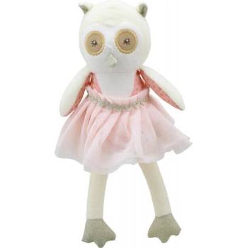 The Puppet Company Парцалена кукла Бухалче, в розово, серия Танцьорите на Wilberry, 30 см (WB004118)