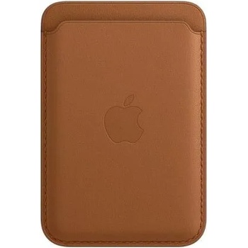 Apple iPhone Leather Wallet with MagSafe cover saddle brown (MHLT3ZM/A)