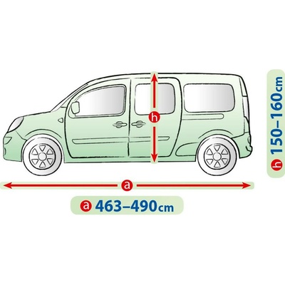 kegel-blazusiak Autoplachta Mobile Garage mini van XXL LAV