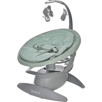 Lorelli Електрическа люлка Lorelli - Toscana, Green Stars (10090102394)