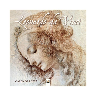 Flame Tree Publishing Leonardo Da Vinci Wall Art 2027