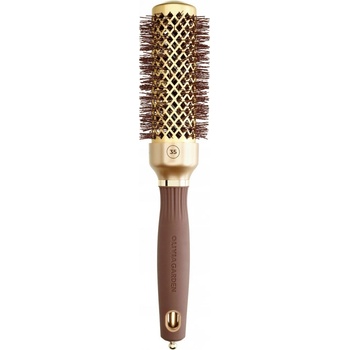 OLIVIA GARDEN Expert BlowOut Shine Gold kartáč na vlasy 35 mm