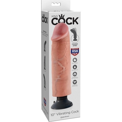 Pipedream King Cock 10″ Vibrating Cock