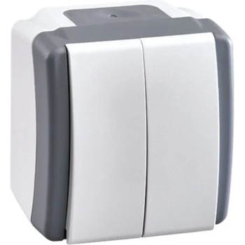 Image 1 of MONO КЛЮЧ СХ5 ОТКРИТ МОНТАЖ ip54 mono octans БЯЛ СИВ (mn-154-020001-102)