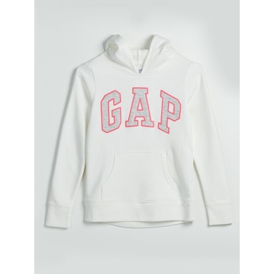 GAP 849381-11 dětská mikina s logem bílá