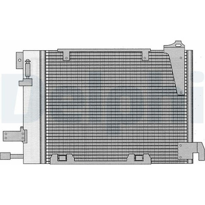 Kondenzátor, klimatizace DELPHI TSP0225221
