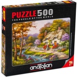 Anatolian Пъзел Anatolian от 500 части - Разцъфнала пролет, Сунг Ким (P3577)