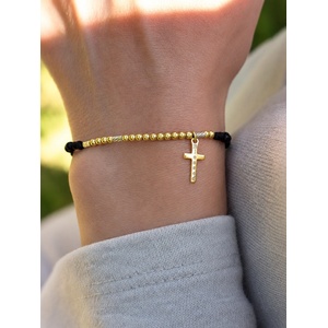Kathryn' s Bracelets Дамска гривна с кръст Blessed (ДСГ8)