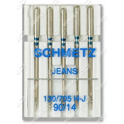 SCHMETZ Jehly strojové 705 H JEANS 90 (5ks)