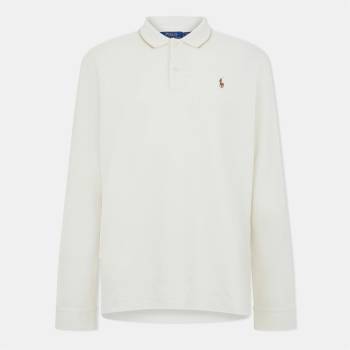 Ralph Lauren Риза с дълъг ръкав Polo Ralph Lauren Men's Long Sleeve Shirt - Parchment Cream
