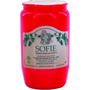 Bolsius Sofie červená 240 g