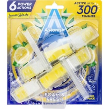 Astonish Lemon Splach 6 power actions WC záves 2 x 40 g