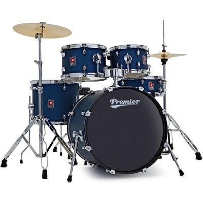 Premier Revolution 20" 5pc Drum Kit Blue Stardust