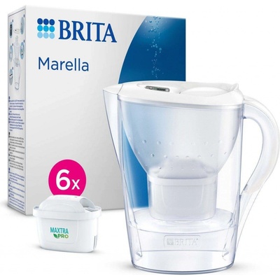 Brita 1051132 Marella Cool 2,4 l white + Maxtra Pro All-In-1 6 ks