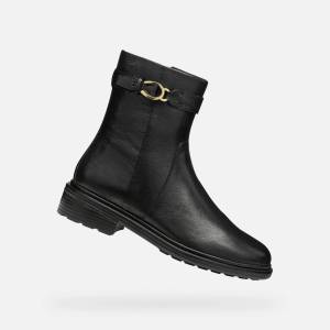Geox Черни дамски боти Geox Walk Pleasure Geox | Cheren | ЖЕНИ | 38