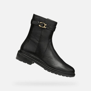 Geox Черни дамски боти Geox Walk Pleasure Geox | Cheren | ЖЕНИ | 38
