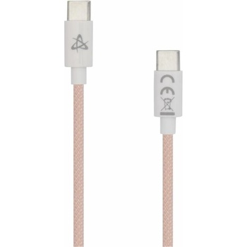 Sbox TYPEC-1-P USB-C samec/USB-C samec 2m ružový