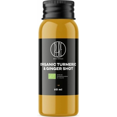 BrainMax Pure Turmeric & Ginger Shot BIO 60 ml