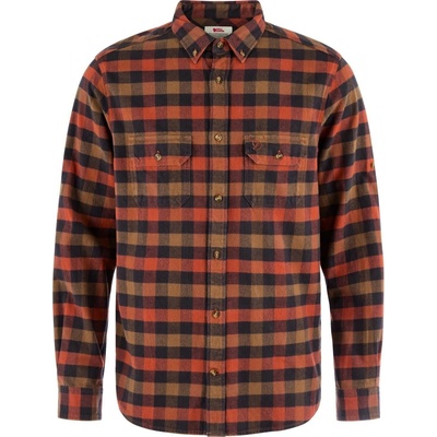 Fjällräven Skog relaxed košile M Autumn leaf-wood brown