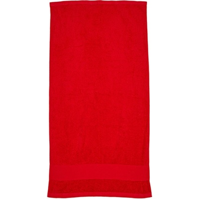 Fair Towel Bavlnený uterák na ruky FT100HN Red 50 x 100 cm