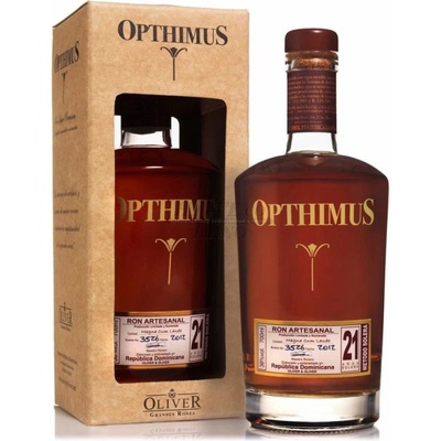 Rum Opthimus 21y 38% 0,7 l (karton)