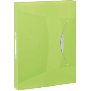 Esselte Briefcase with eraser esselte vivida 40 mm, green