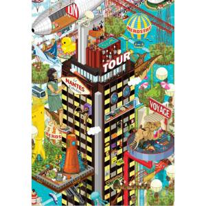 Grafika Art Puzzle - Puzzle Nantes - The Tower - 1 000 piese