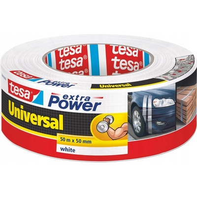Tesa Universal Extra Power 50 mm x 50 m bílá