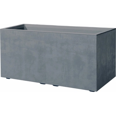 Deroma Kvetináč Millenium 79 cm so zásobníkom na vodu Brownstone - ash grey