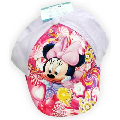 SUN CITY Kšiltovka Minnie Mouse kojenecká Fialová Dětská