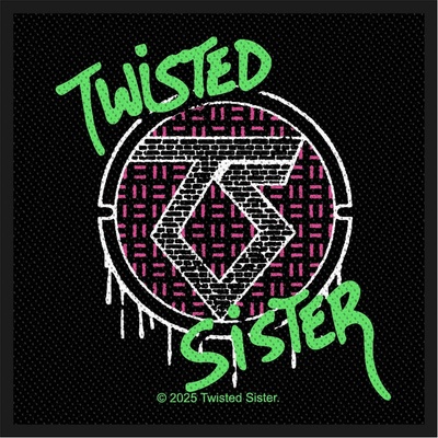 Nažehlovačka Twisted Sister - Spray Logo