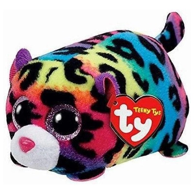 TY Inc Meteor Teeny Tys JELLY multicolor leopard 10 cm