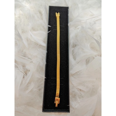 Gella 3.6NAR náramok na ruku dámsky zlatý elegantný širka 4mm