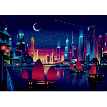 Cloudberries - Puzzle Skyline - 1 000 piese